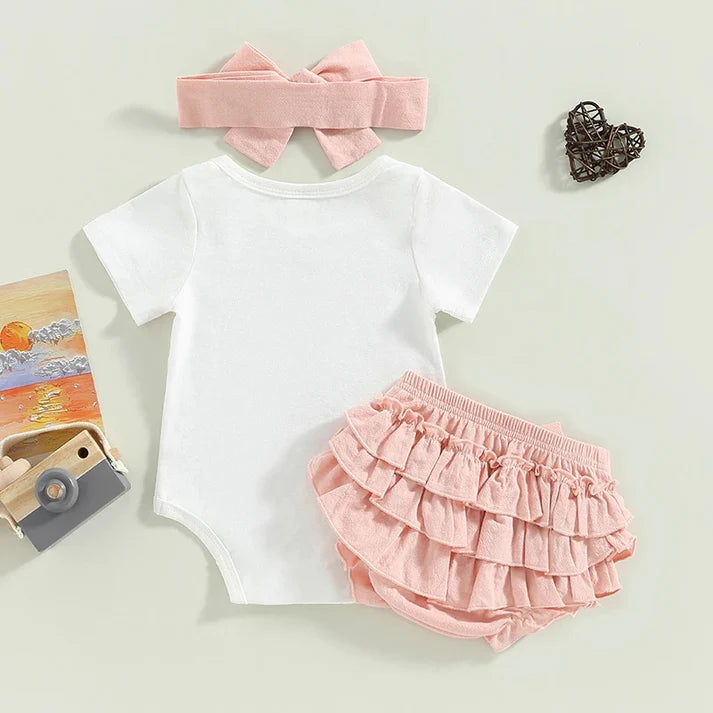 Daddy's Little Girl,  Mommy's Whole World 3PSC Outfit