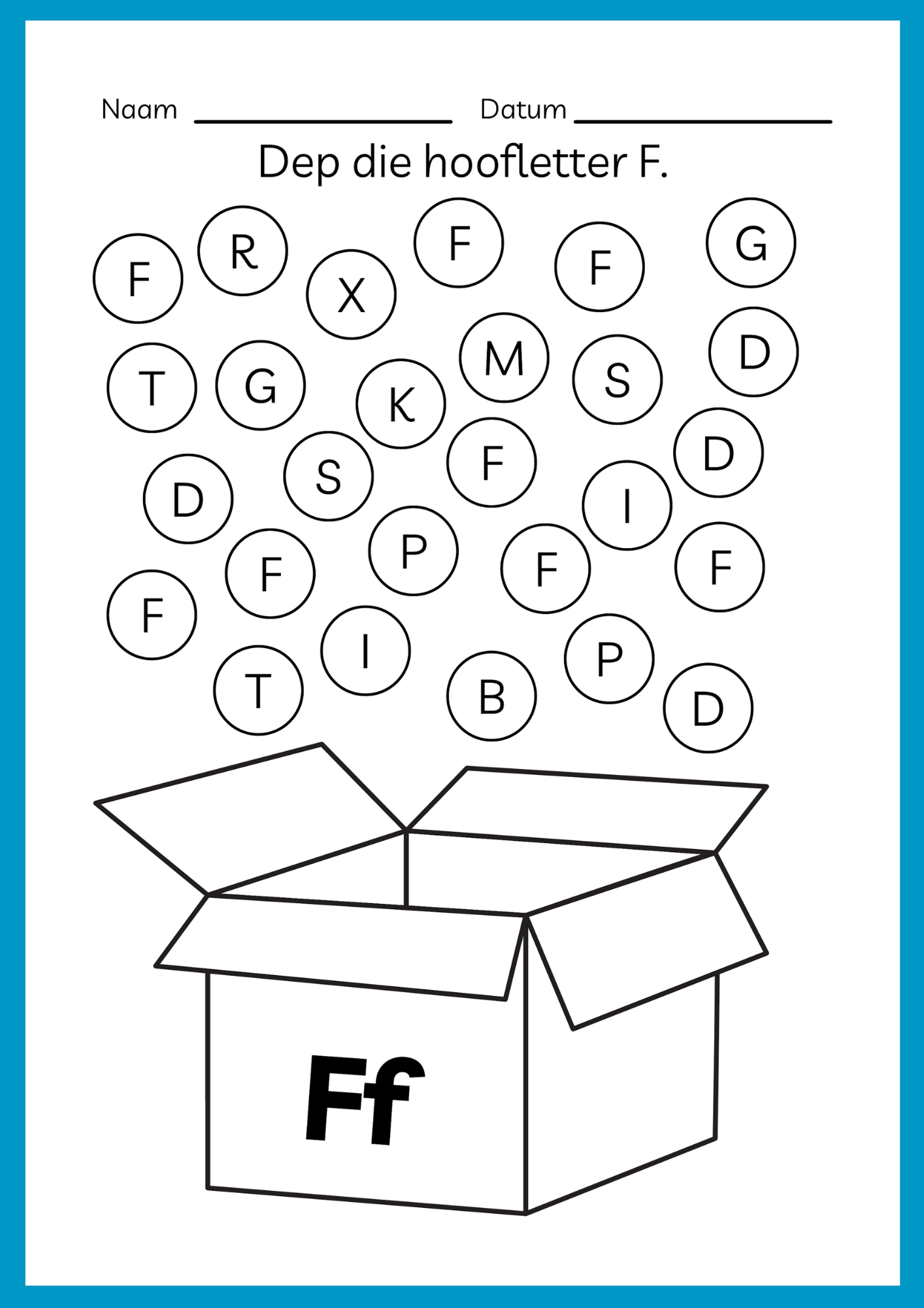 Kleuterskool Alfabet Werkboek