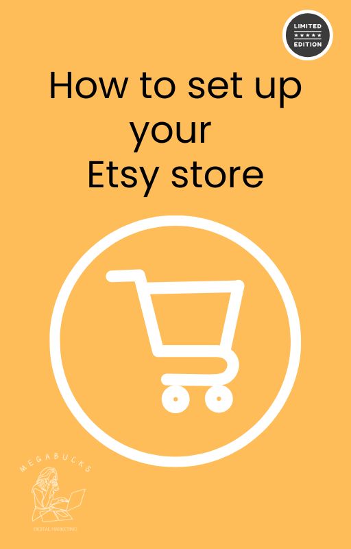 How to set up your ETSY Store