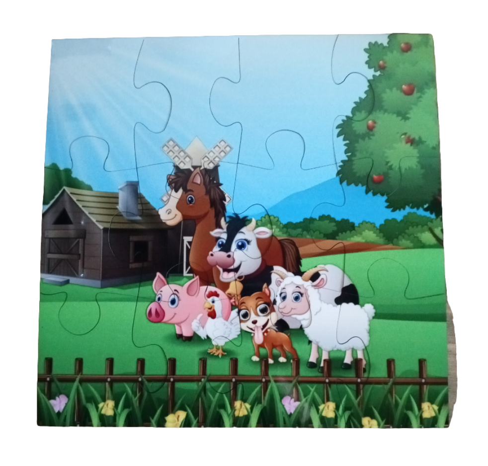 12 Piece Puzzle - Farm