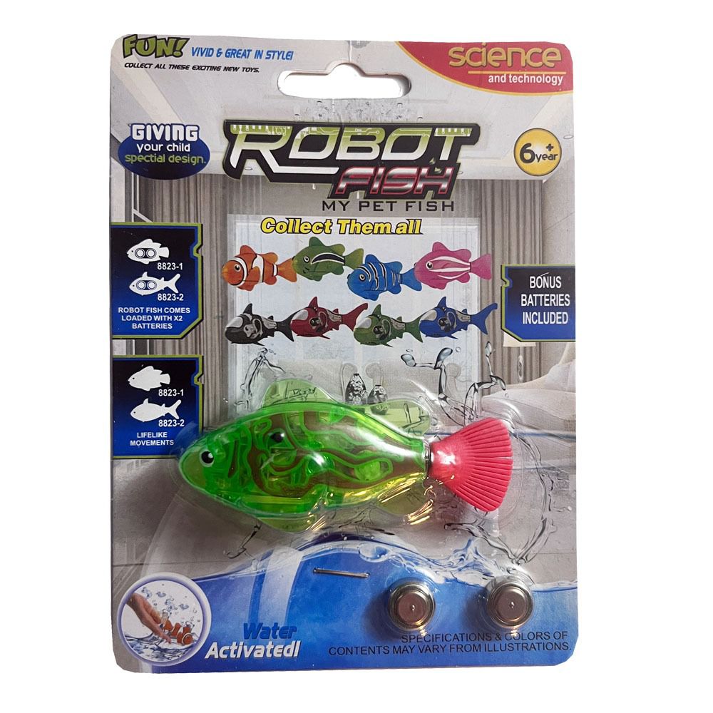 Robotic Fish with Pond