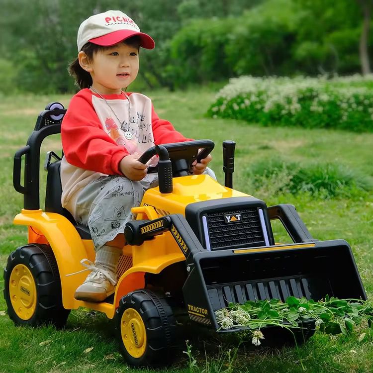 Kids Electric Ride on Bulldozer