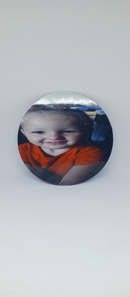 Round Fridge Magnets