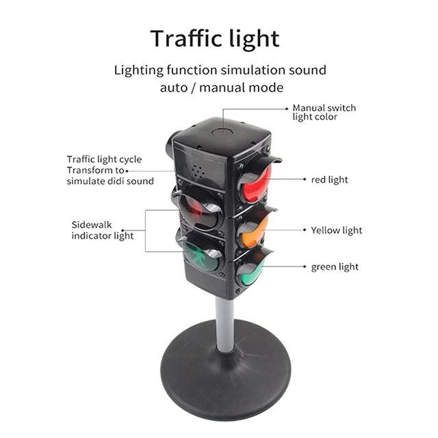 Battery Operated Traffic Light