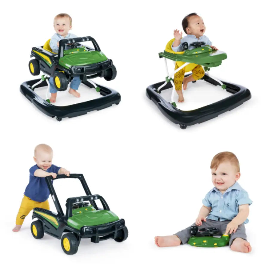 John Deere  Baby Walking Ring 4 Modes of Use