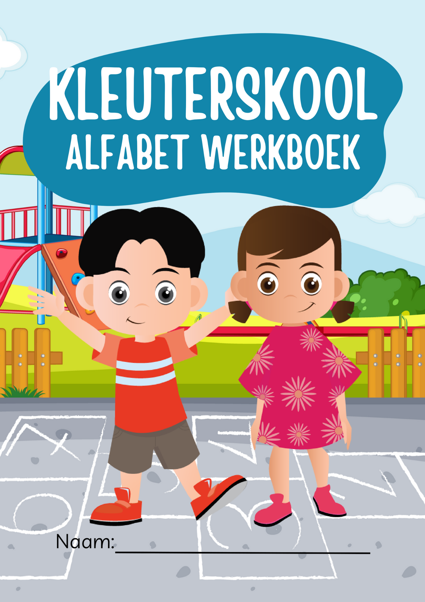 Kleuterskool Alfabet Werkboek