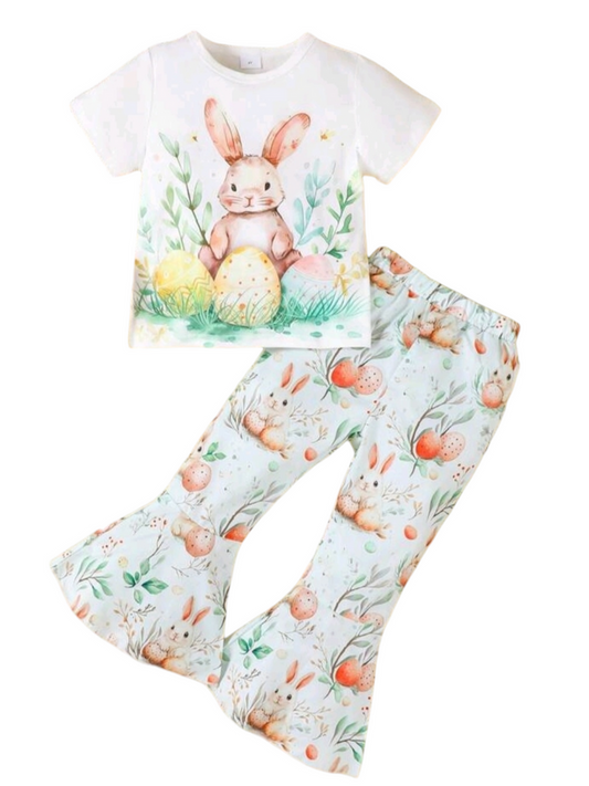 Bunny T-shirt and Bellbottoms