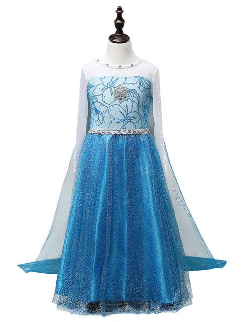 Blue Ice Princess Costume