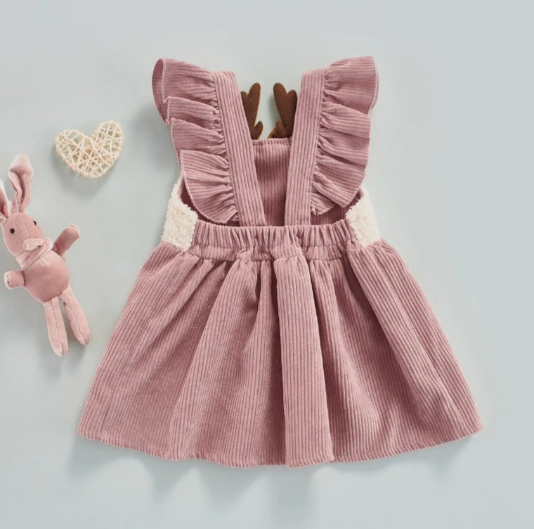 Dusty Pink Caudroy Fox Dress