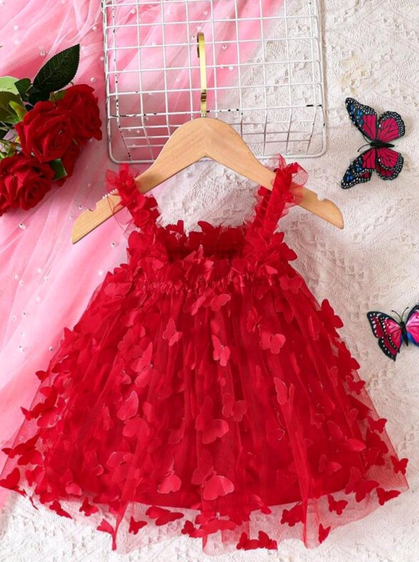 Red Butterfly Dress