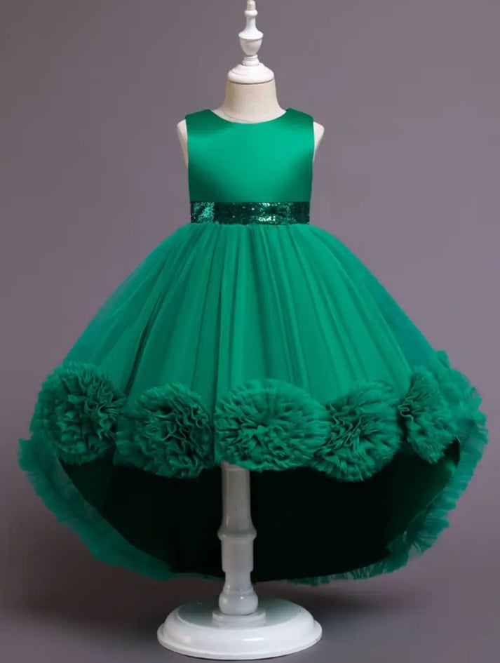 Forest Green Special Occasions Ball Gown