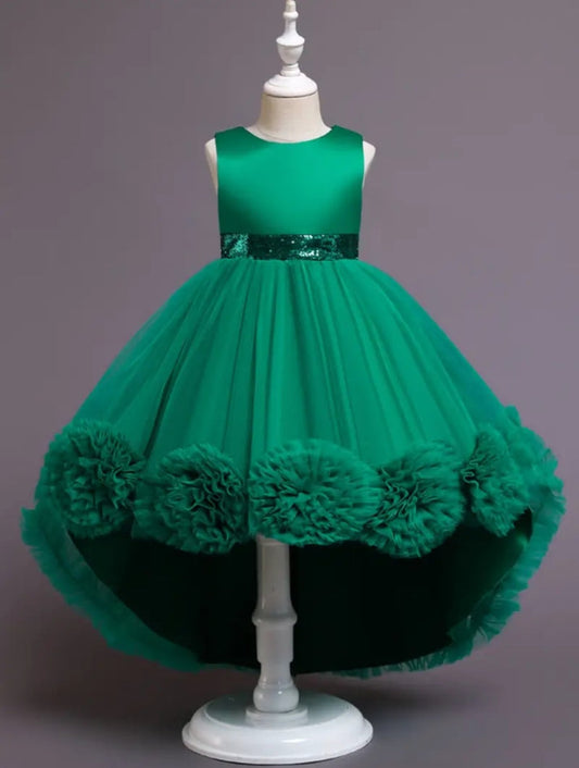 Forest Green Special Occasions Ball Gown