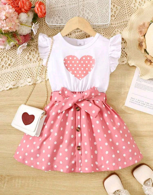 Polka Heart Dress