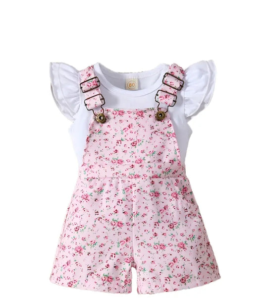 Floral Pattern Overall