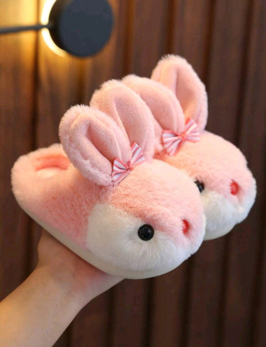 Bunny Slippers Pink